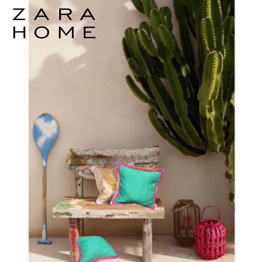 Zara Home Gypset Throw Pillow Cover